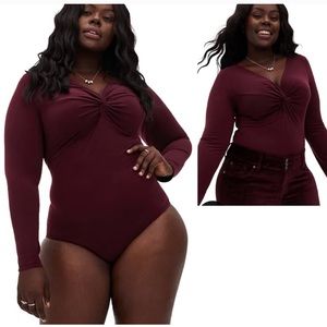 NWT Torrid maroon bodysuit size Large